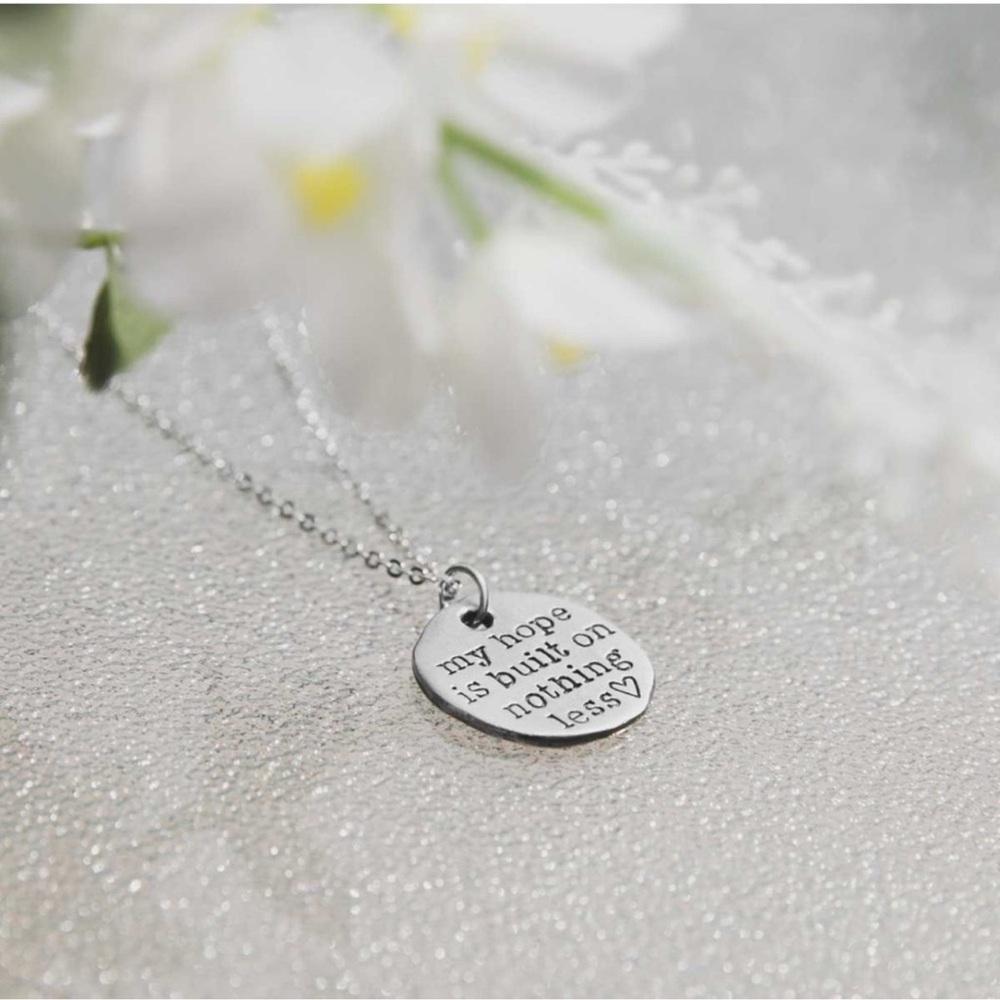Lisa Leonard Designs “My Hope Is Built On Nothing Less” Necklace - Picture 7 of 11